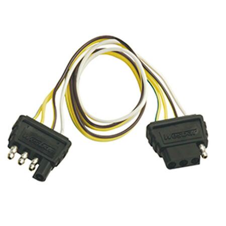 SOUNDWAVE 4-Flat Extension Harness, 2 Ft. Long, 1.50 x 3 x 4.50 in. SO222075